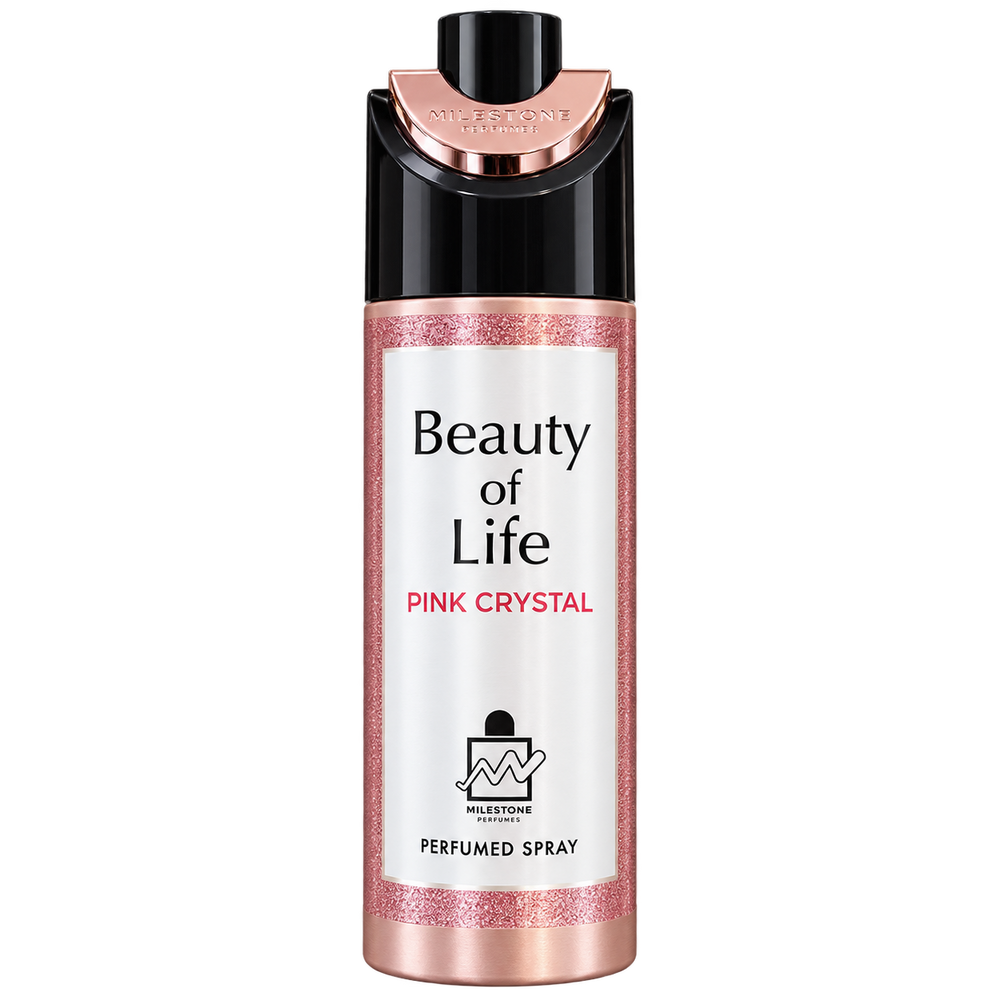 Beauty of Life Pink Crystal Body Splash 200 ml